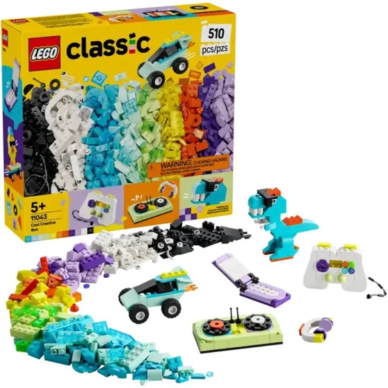 LEGO Classic 11043 Cool Creative Box – 510 dele, fra 5 år