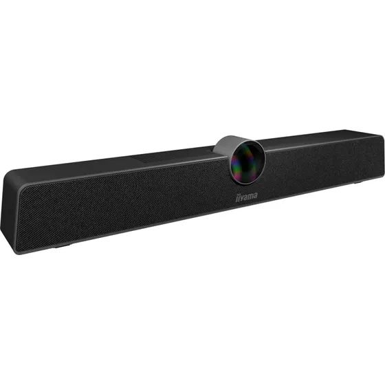 iiyama UC CAM120ULB-1 12 MP Konferencekamera med 6-mikrofon array og 8 W højttaler