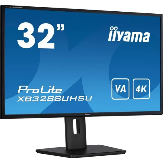 iiyama ProLite XB3288UHSU-B5 32" 4K UHD VA, sort