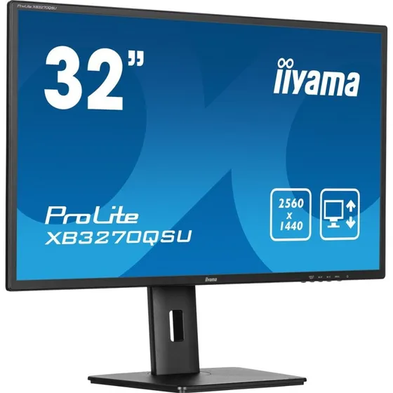 iiyama ProLite XB3270QSU 32" IPS QHD 100Hz højdejusterbar