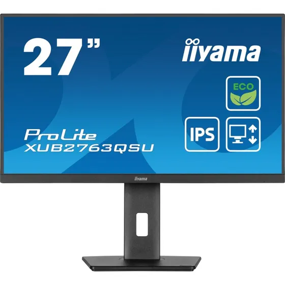 Iiyama ProLite XUB2763QSU-B1 27" QHD 100Hz IPS 1ms Sort