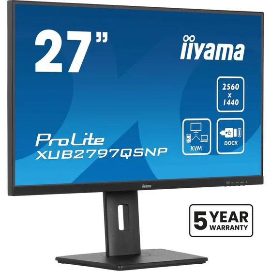 iiyama ProLite XUB2797QSNP-B1 27" QHD IPS USB-C 100 Hz