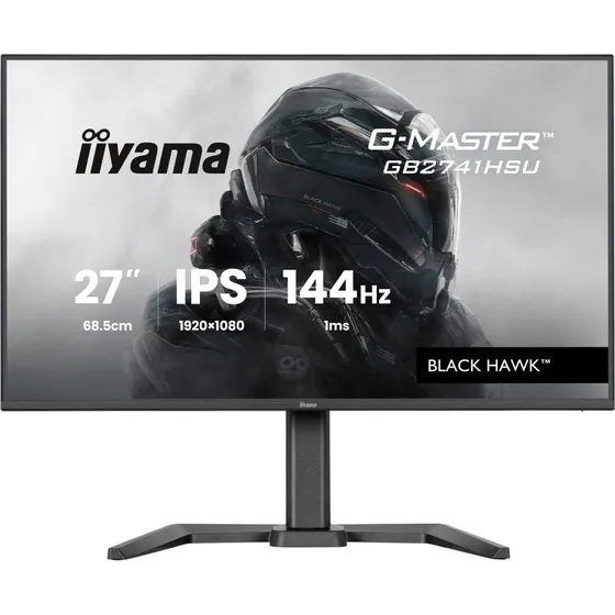 iiyama G-MASTER Black Hawk GB2741HSU-B1 27" 144Hz IPS Gaming-skærm
