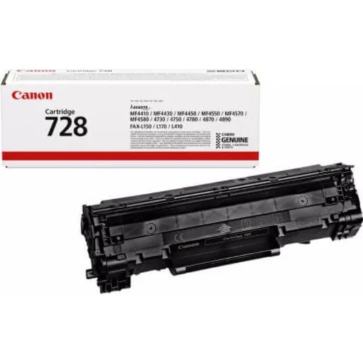 Canon CRG 728 Sort Toner 3500B002 – 2100 sider