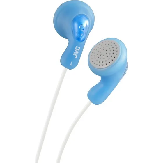 JVC HA-F14 In-Ear Hovedtelefon Blå, Gumy