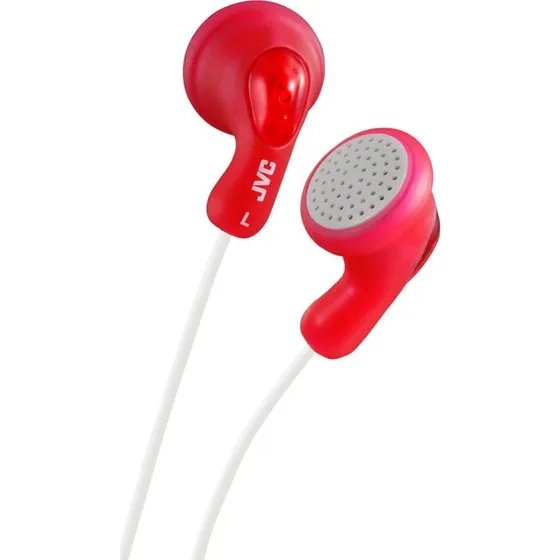JVC HA-F14 Gumy In-Ear Hovedtelefon Rød
