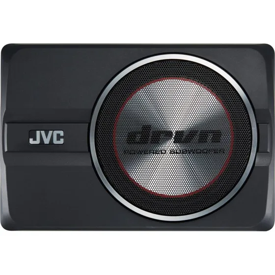 JVC CW-DRA8 Subwoofer, Sort, 8"