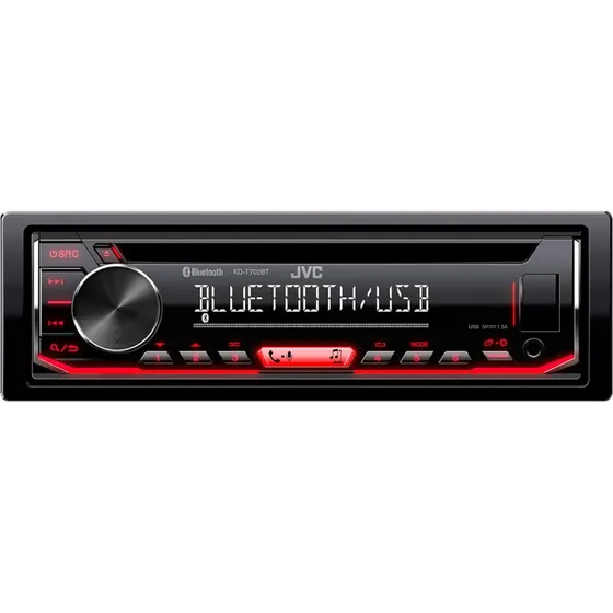 JVC KD-T702BT 1-DIN Bilradio (CD/USB/Bluetooth/MP3)