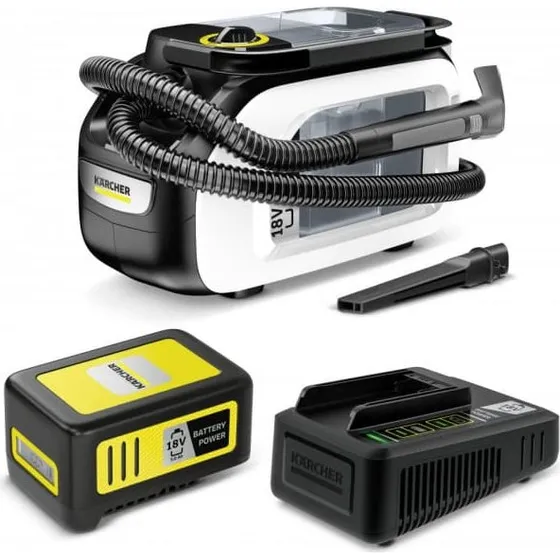 Kärcher SE 3-18 Compact Home Batteridrevet Tekstilrenser 5.0 Ah
