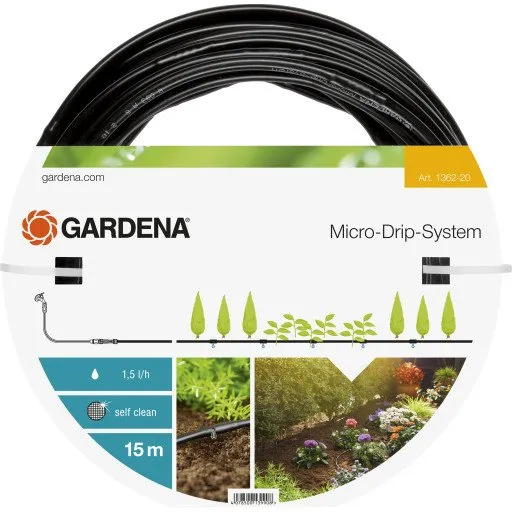 Gardena Drypslange 4,6 mm, 15 m