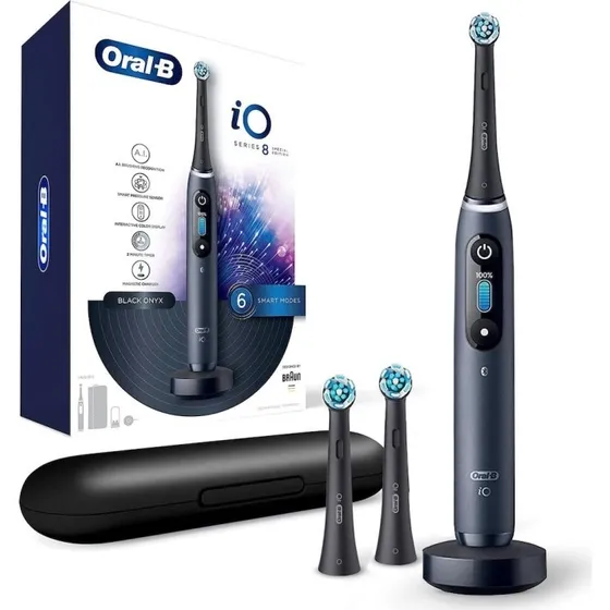 Oral-B iO Series 8N Black Onyx Elektrisk Tandbørste