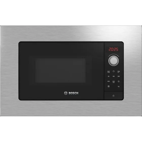 Bosch BFL623MS3 Indbygget Mikrobølgeovn, 20L, 800W, Rustfrit Stål