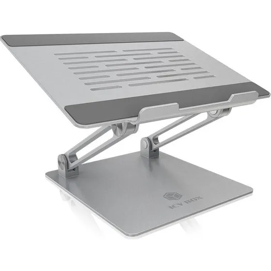 ICY BOX IB-NH300 Laptopstander, sølv, op til 17"