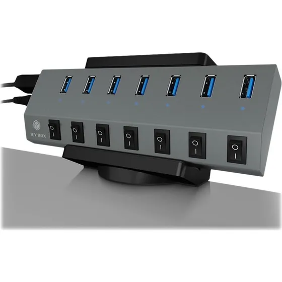 RaidSonic ICY BOX IB-MSA106-HH USB-hub monteringssæt, sort