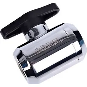 Alphacool Eiszapfen 2 Way Ball Valve 1-pack Krom