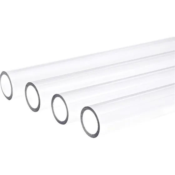 Alphacool Ice Tube HardTube PETG 13/10mm Klar 80cm, 4 stk