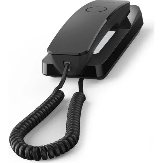Gigaset Desk 200 Analog Telefon, Sort