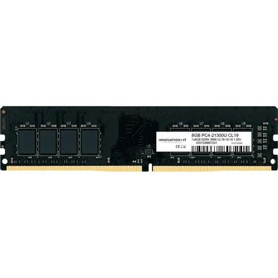 Innovation IT DDR4 8GB 2666MHz CL19 288-pin DIMM Sort