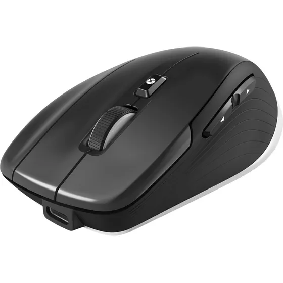3Dconnexion CadMouse Compact Trådløs Optisk Mus, Sort