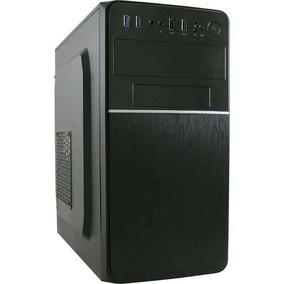 LC Power 2015MB Micro-ATX Tower, Sort