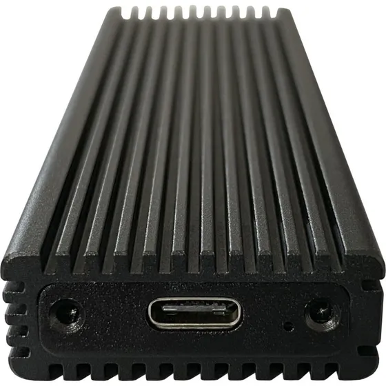 LC Power LC-M2-C-MULTI M.2 NVMe/SATA USB 3.2 (Gen 2) Kabinet, Sort