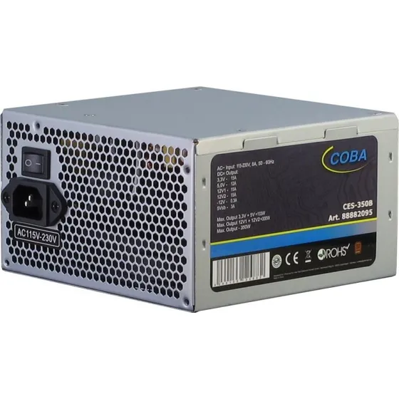 Inter-Tech Coba CES-350B 350W 80 Plus Bronze sølv