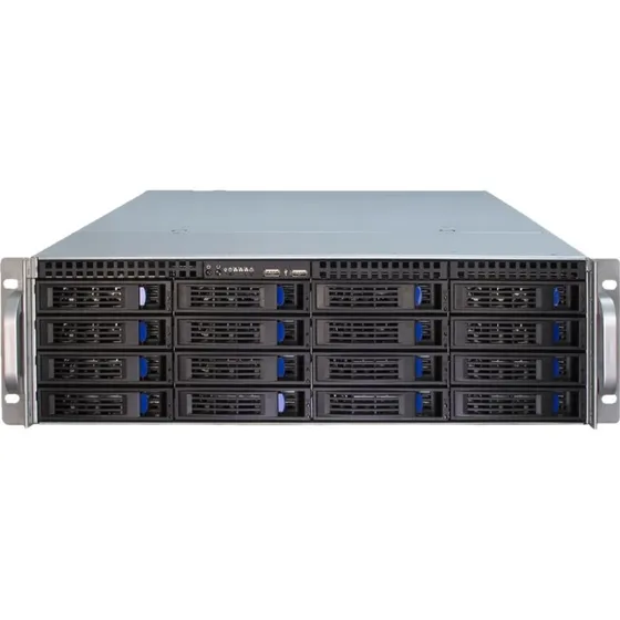 Inter-Tech IPC 3U-3416 SSI EEB, sort, 3U rackkabinet