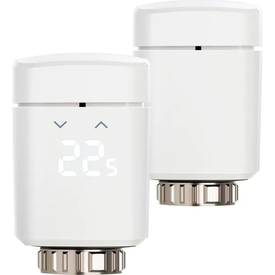 EVE Thermo Trådløs Termostat (2pk) med Bluetooth