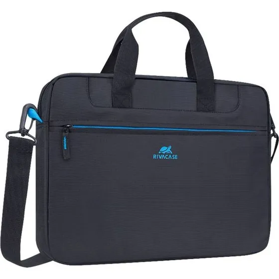 Riva Case Regent 8037 15,6" Bæreskuldertaske Sort Blå