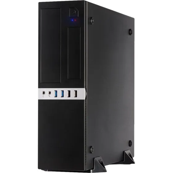 Inter-Tech IT-503 Mini-ATX SFF Kabinet, Sort