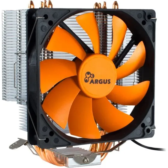 Argus SU-260 120 mm CPU-køler Sort/Orange/Sølv