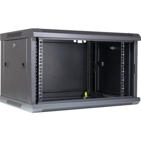Inter-Tech SMA-6406 Vægmonteret Kabinet 6U Sort