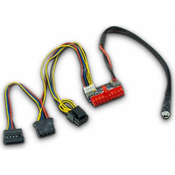 Inter-Tech 88882193 Intern Strømkabel, ATX til SATA + Molex