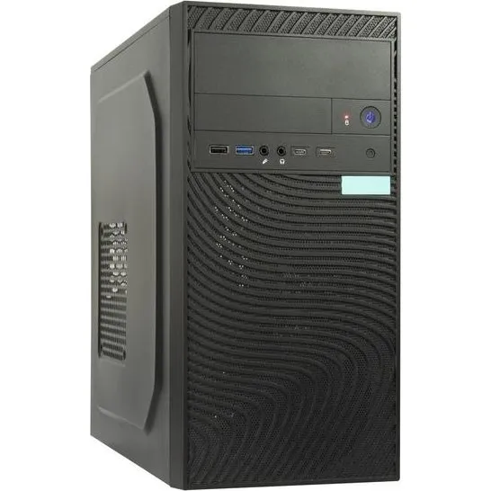 Inter-Tech IT-6516 Ripple Micro-ATX Kabinet, Sort