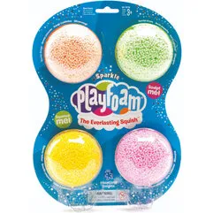 Learning Resources Playfoam 4-pak – Glitter (3-8 år)