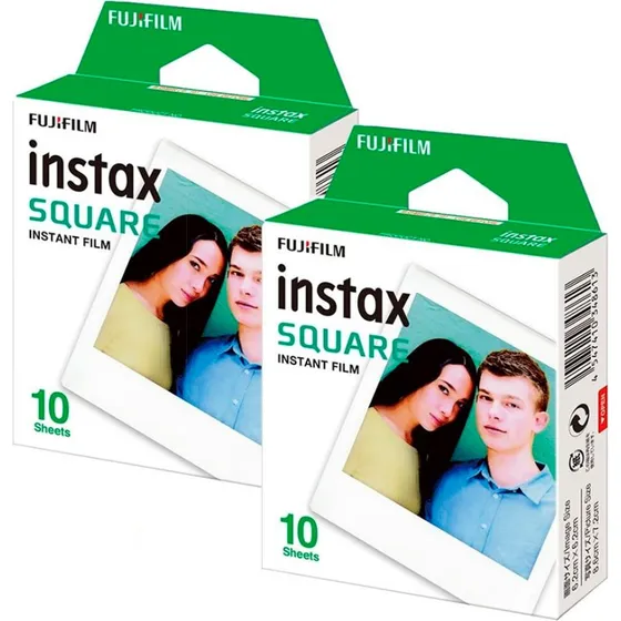 Fujifilm Instax Square Film 10x2pk Hvide Kanter