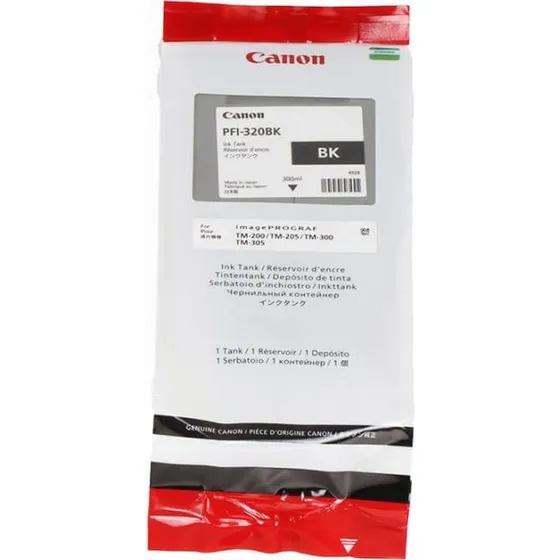 Canon PFI-320 Sort Blækbeholder 300 ml