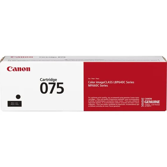 Canon CRG 075 Sort Tonerpatron for LBP646Cdw/LBP647Cdw/MF662Cdw-MF665Cdw