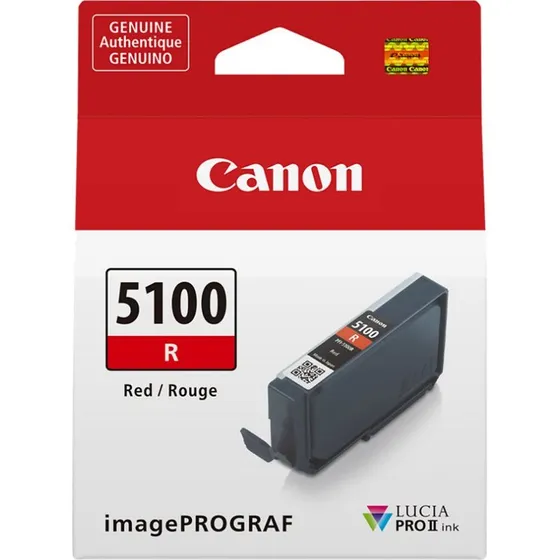 Canon PFI-5100 R Rød Blækbeholder 14,4 ml