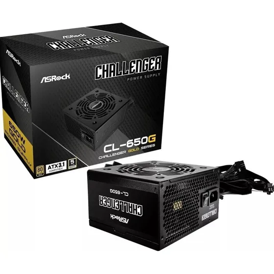 ASRock Challenger Gold 650W CL-650G - 80 PLUS Gold