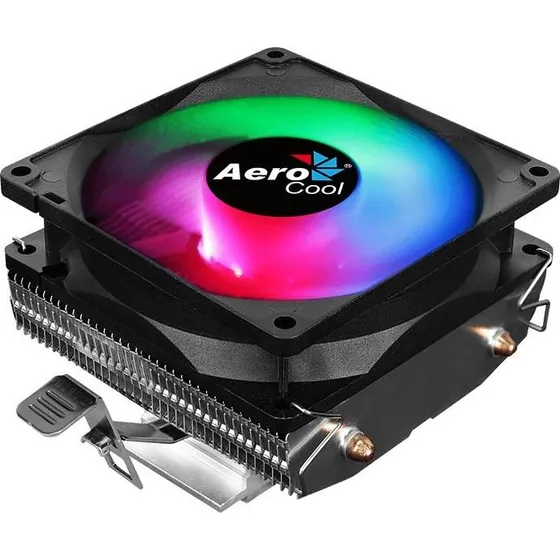 Aerocool Air Frost 2 9 cm CPU-køler, sort med RGB