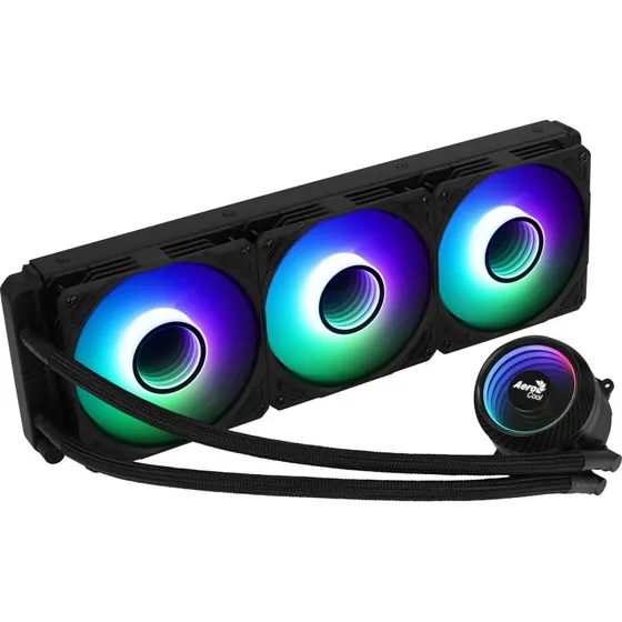 Aerocool Mirage L360 ARGB 360 mm Vandkøler Sort