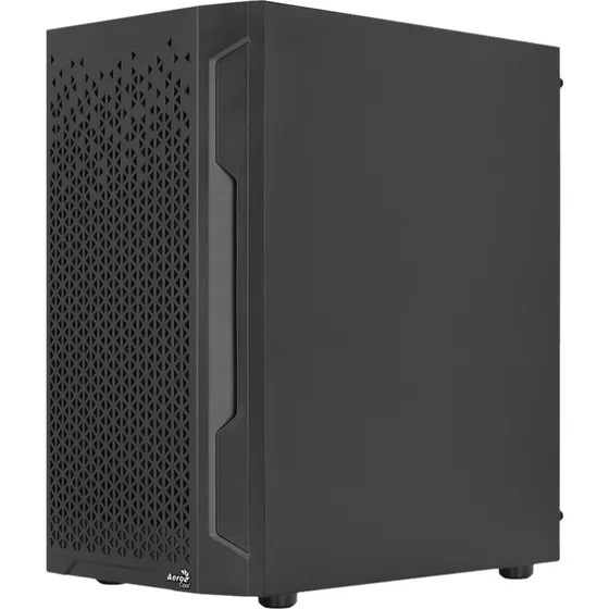 AeroCool Trinity Mini-G-BK-V2 Micro-ATX Kabinet, Sort, Hærdet Glas