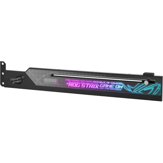 ASUS ROG Strix Grafikkortholder Sort med RGB