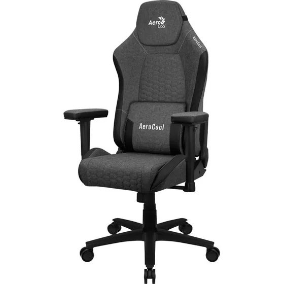 Aerocool Crown ASH AeroWeave Gamingstol, Sort, 150 kg