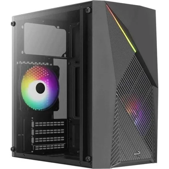 Aerocool PGS Raider Mini-G V3, micro-ATX, sort, RGB
