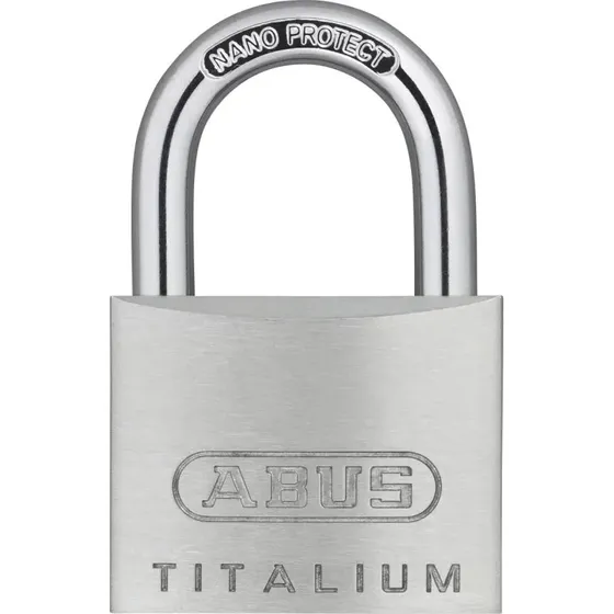 Abus Titalium 64TI/50 Hængelås, 50 mm, grå