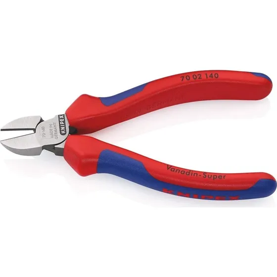 Skævbider 140 mm - Vanadium elektrisk stål, 62 HRC