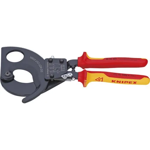 Knipex 9536-280mm Kabelsaks, 1000 V, isoleret