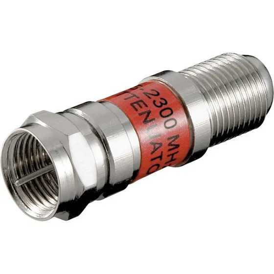 Goobay Dæmpeled 3dB F-male > F-female 75Ohm